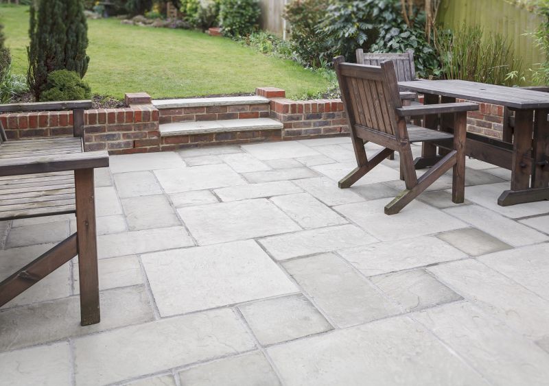 Patio with Masonry Features